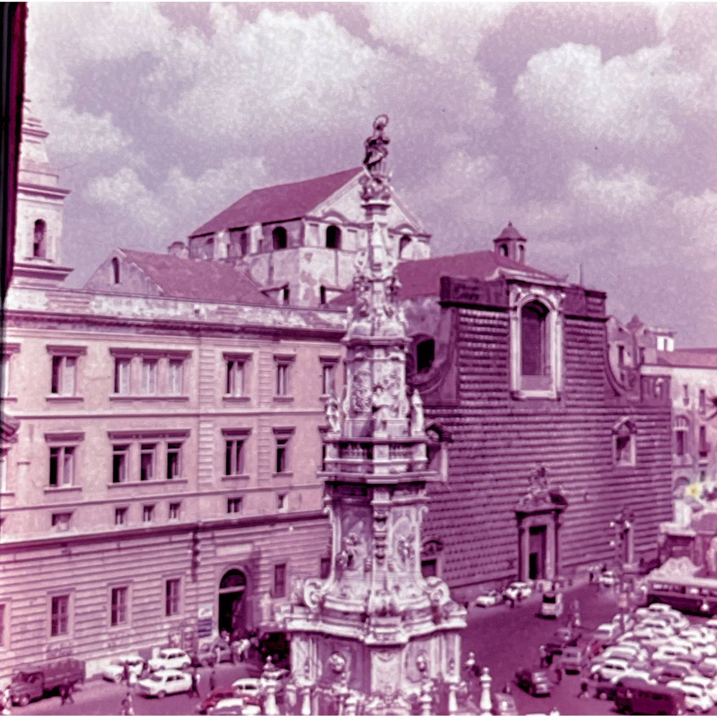 1960s Napoli Italy Travel Slide Set of 6 2x2 Slides TK2-S4-9