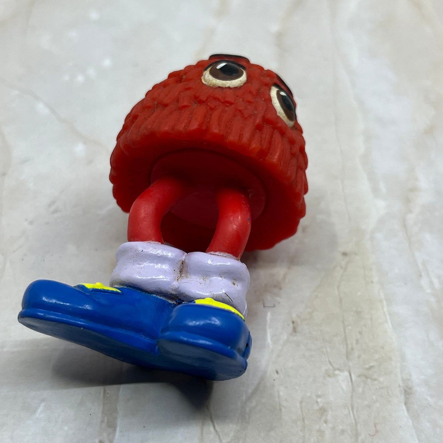 1989 McDonalds Happy Meal Toys Fry Guys Red with Blue Shoes TC9-T1