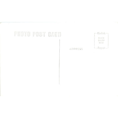 En Route to Alaska by Boat RPPC Alaska Original Postcard TK1-29