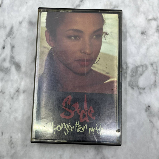 Stronger Than Pride by Sade (Cassette, 1988, Epic) Cassette Tape TJ5-73