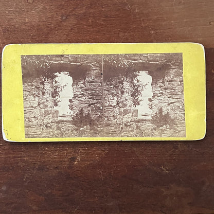 Scene on Lake of Killarney Ireland Antique Stereoview Card TJ9-V2