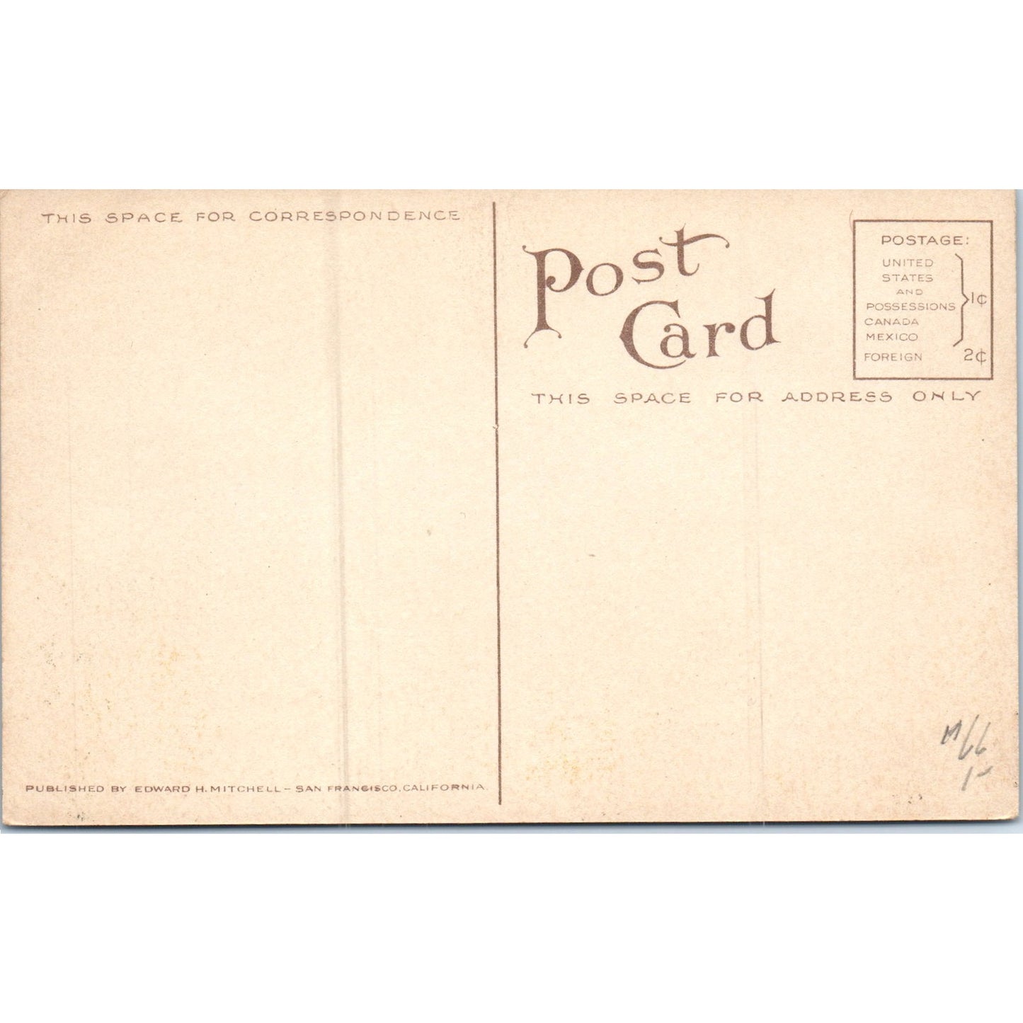 Mt. Shasta California By Moonlight Original Postcard P2-4