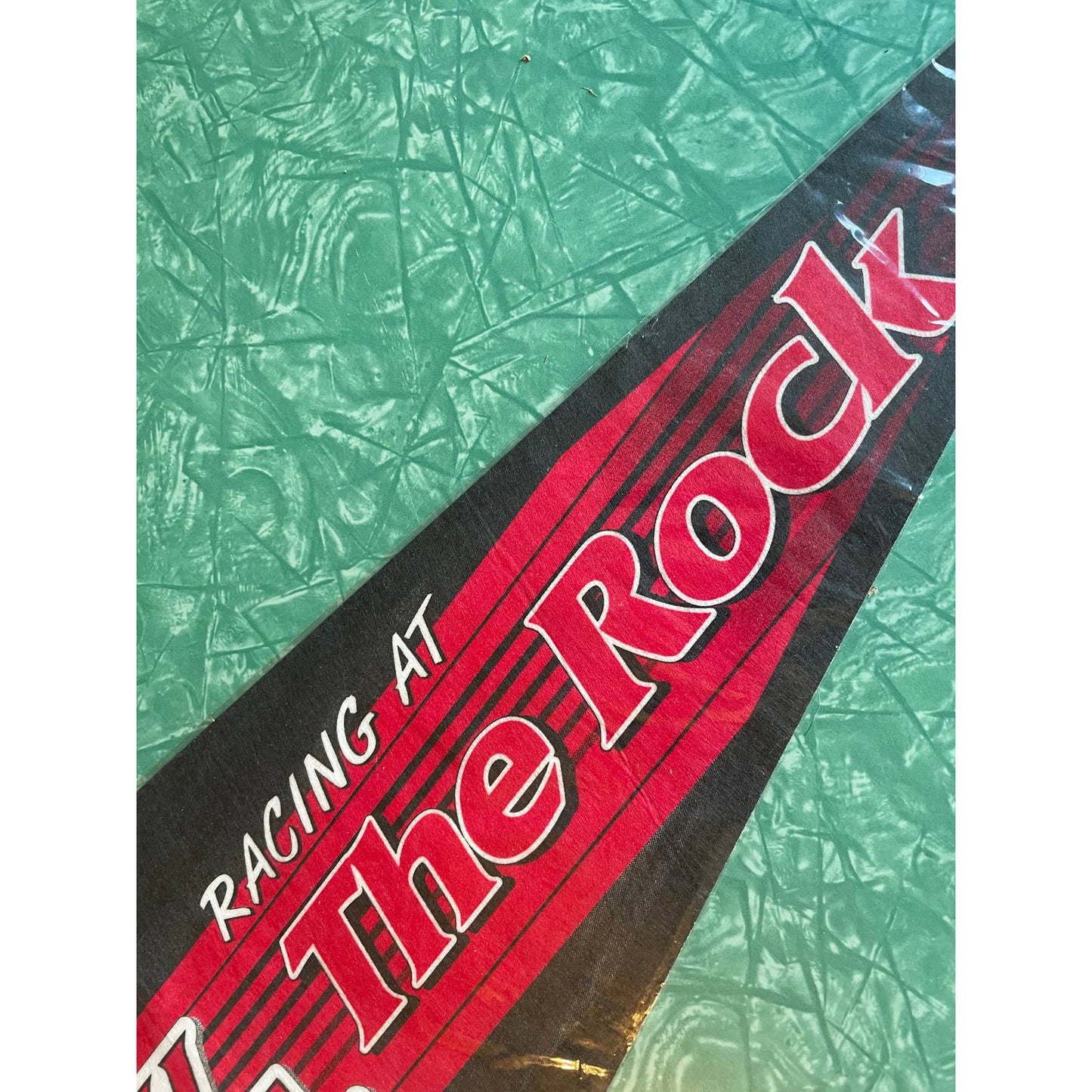 NIP New in Package NC North Carolina Speedway Racing at The Rock Pennant TD8