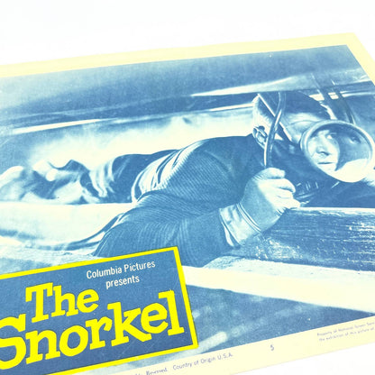 THE SNORKEL original 1958 HAMMER Lobby Card PETER VAN EYCK 11x14 #5 FL3