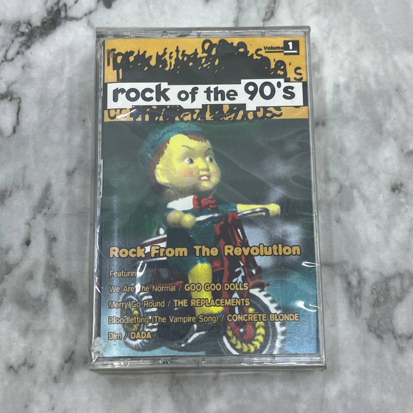 Rock of the '90s, Vol. 1: Rock from the Revolution SEALED Cassette Tape TI1-39