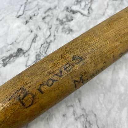 H & B Co. No 125s H&B Jackie Robinson Powerized Bat 1967 Braves Minor League