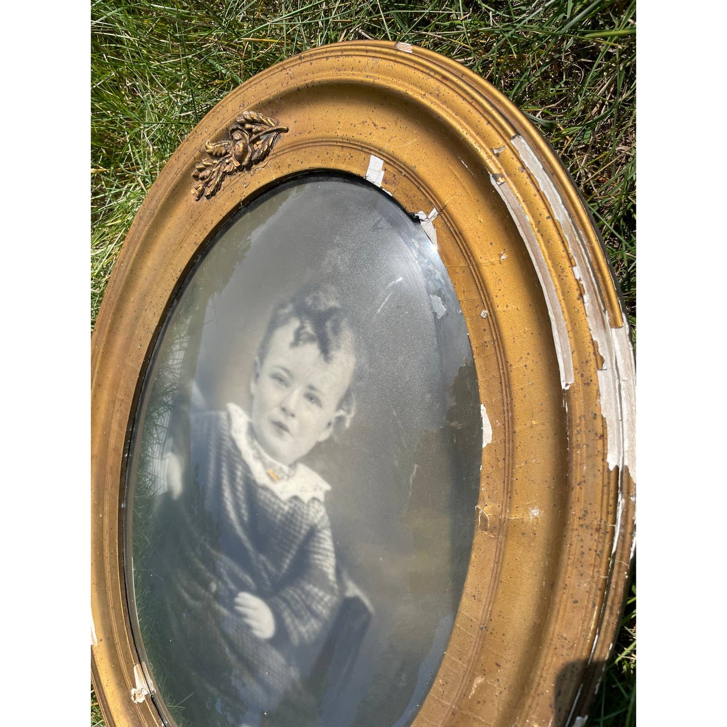 Antique 1870s/1880s Portrait of the Kennedy Child - Rib Lake, WI