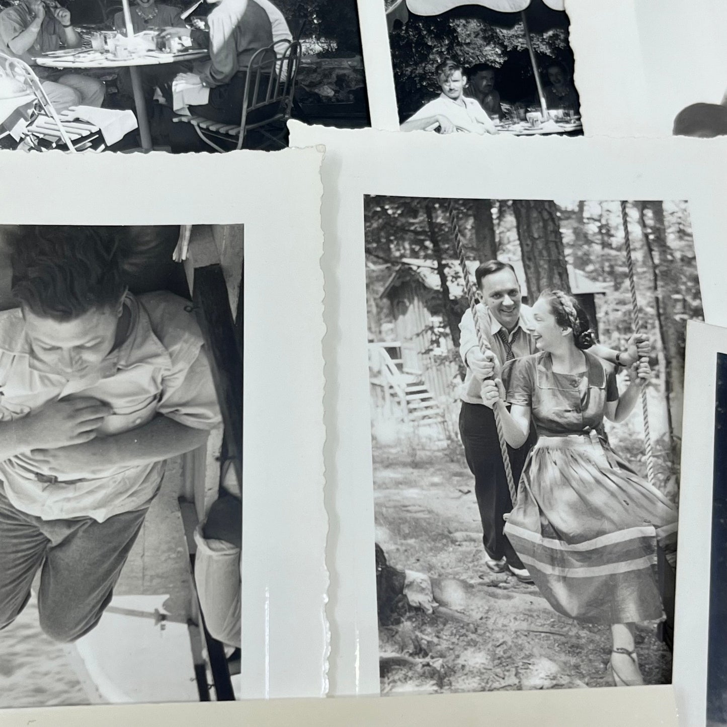 c1940 Photos VA Vacation Hollis & Margaret Mills, Roscoe & Myrtle Wright P4-10