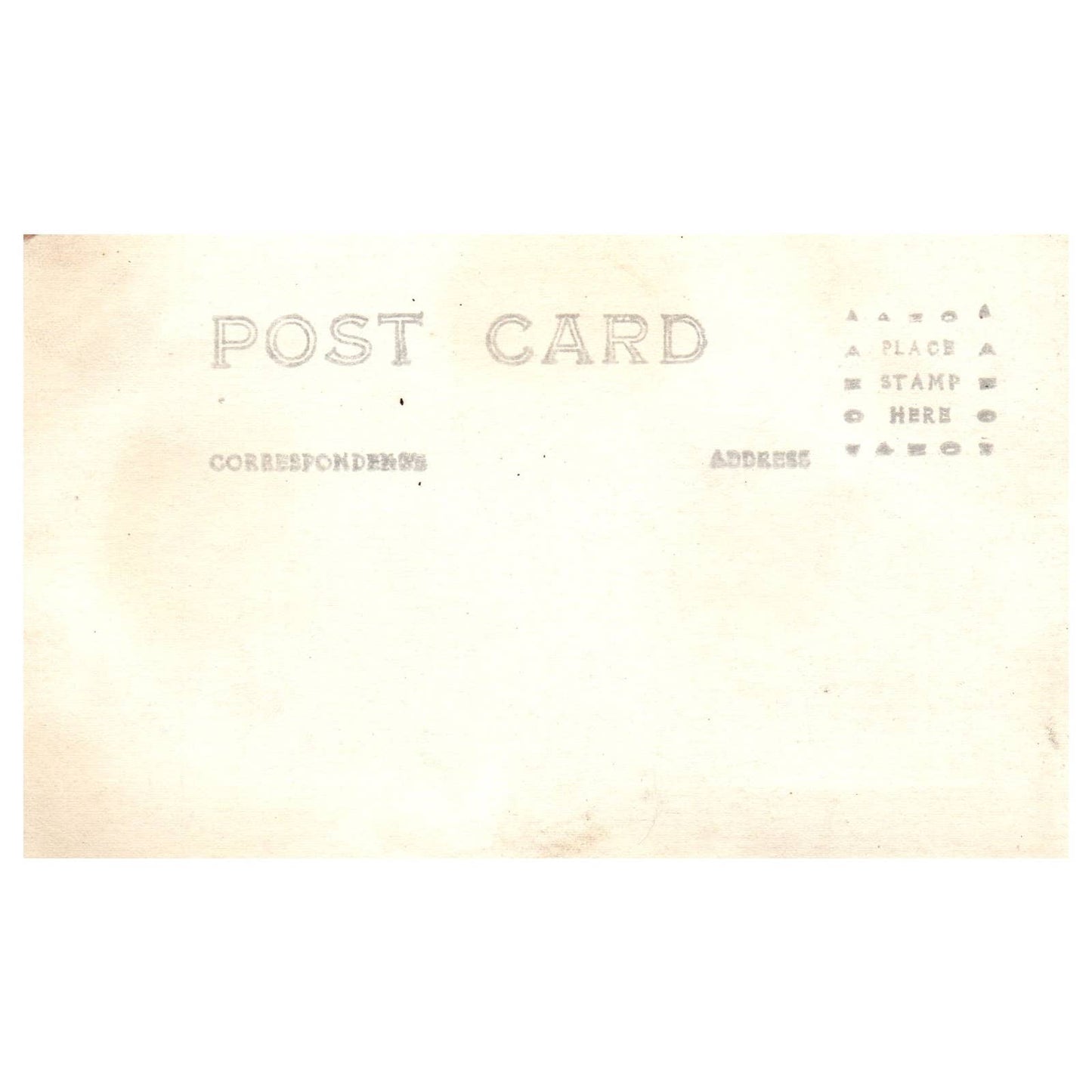 WWI Battleship Scene - Sailors Abandon Ship - Original Postcard RPPC TJ8-4