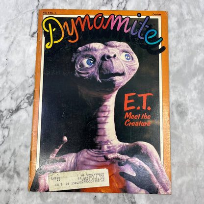 VINTAGE 1982 Dynamite Magazine #101 E.T. ET Extra Terrestrial TJ4