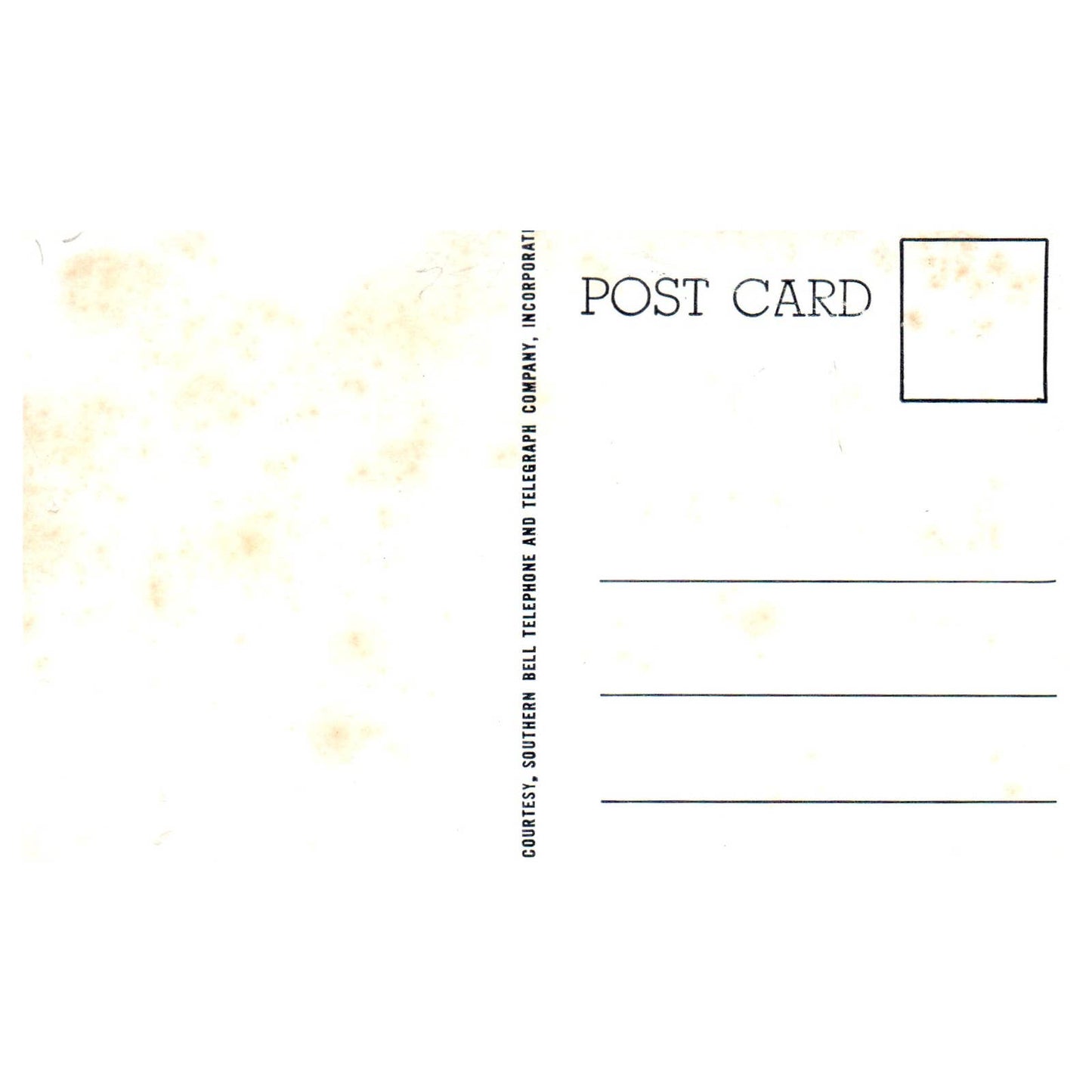 US Army Hospital Ship St. Mihiel Charleston SC - Original Postcard TJ8-5