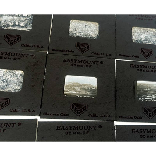 1950s Israel Views Lot of 12 Easymount 2x2 Travel Slides TK2-S-7