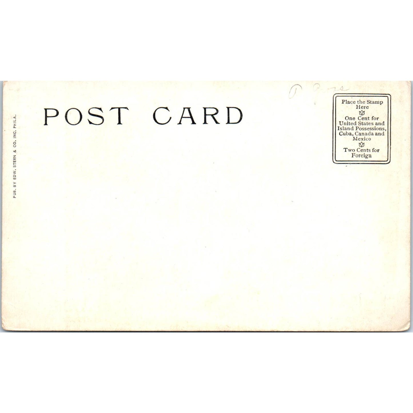 Antique Postcard Fairmount Park Sunken Garden Philadelphia PA TI1-1