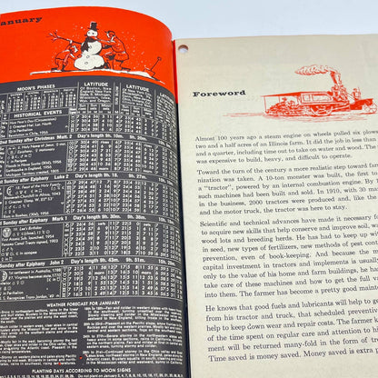 1958 Standard Oil Farm Almanac TE8