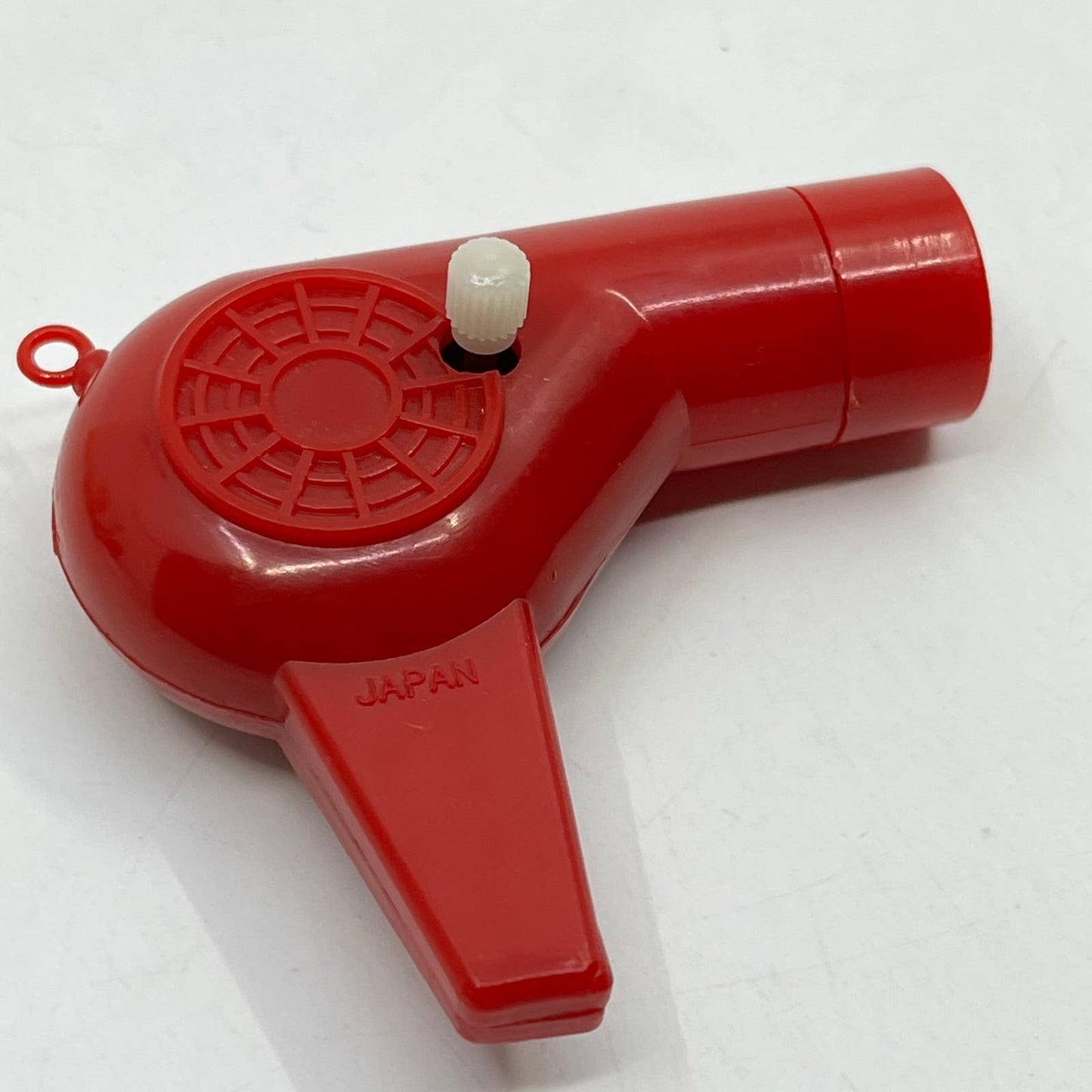 1970's GALOOB Dollhouse Mini Red Hair Dryer 2.5” Wind-Up WORKS TH9