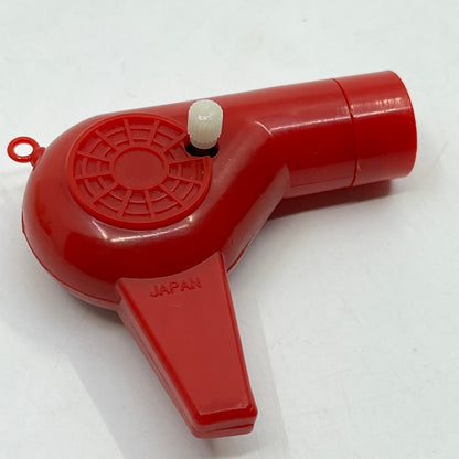 1970's GALOOB Dollhouse Mini Red Hair Dryer 2.5” Wind-Up WORKS SC8