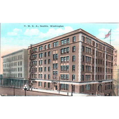 Vintage Postcard YMCA in Seattle Washington TD9-W2