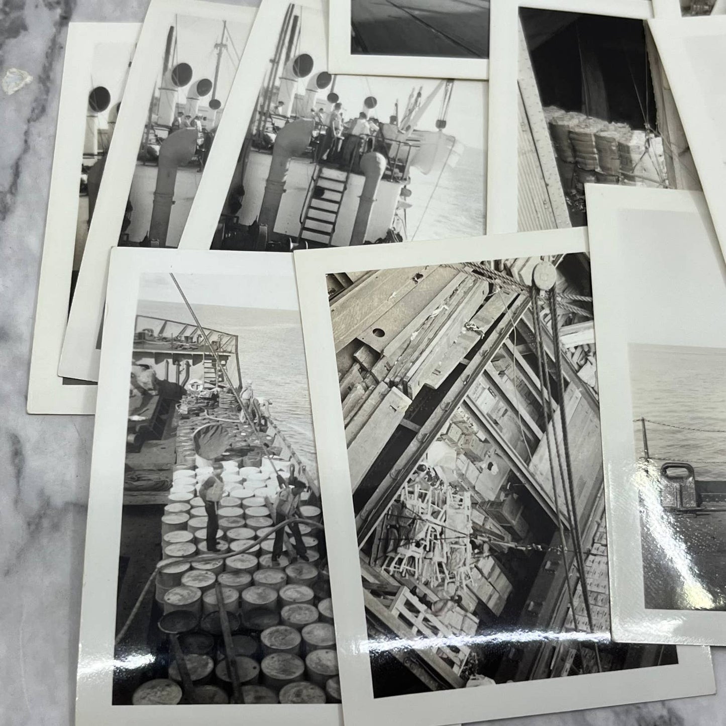 1937 Collection of Photos & Negatives Freighter Cruise Brooklyn to Tampa TJ9-PG5