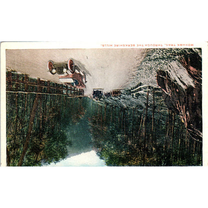 Mohawk Trail Through The Berkshire Hills MA 1920s - Original Postcard TJ9-P1