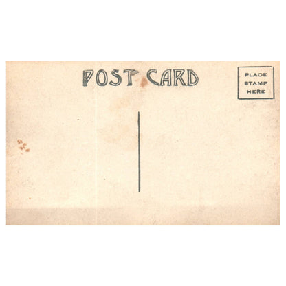 WWI Battleship Scene Taking Them Over The Bridge - Original Postcard RPPC TJ8-4