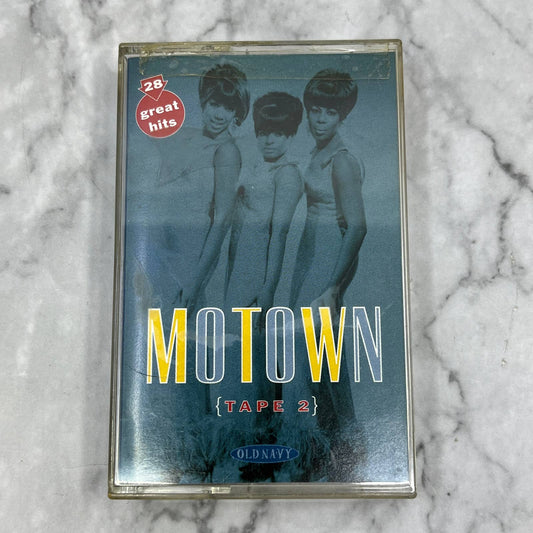 Motown 28 Great Hits Tape 2 1997 Polygram Old Navy Cassette Tape TJ3-8