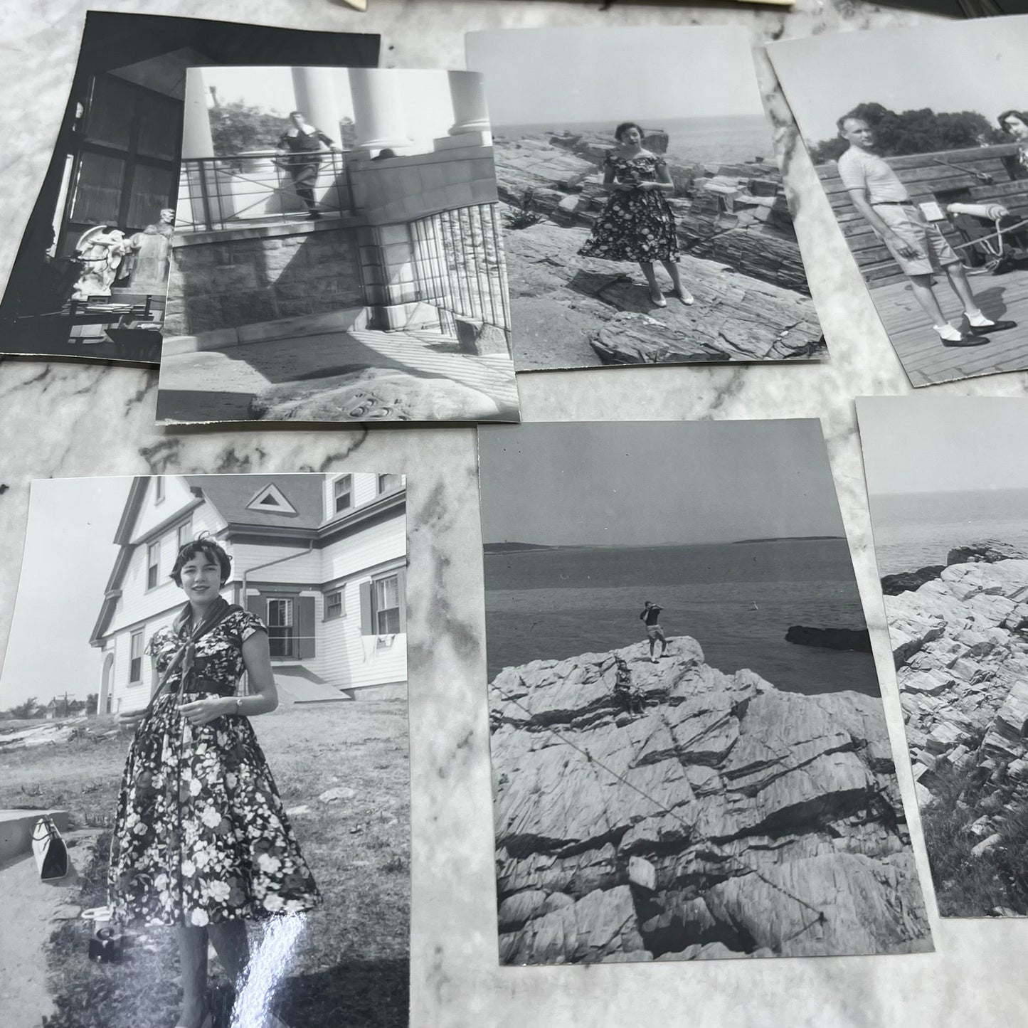 1957 Collection of Photos & Negatives New England Trip Nantucket P4-9