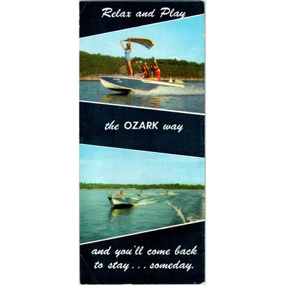 Vintage Brochure - Ozark Playgrounds Association Guide Arkansas Missouri SE3-3