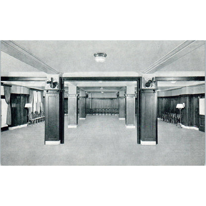 Hotel Continental - Continental Room Washington D.C. Original Postcard TK1-P2