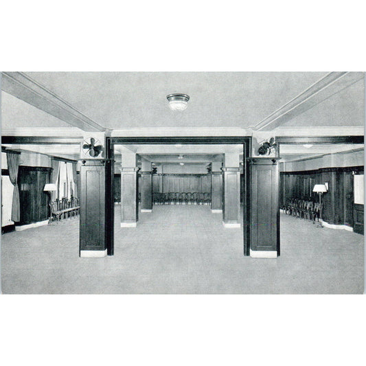 Hotel Continental - Continental Room Washington D.C. Original Postcard TK1-P2