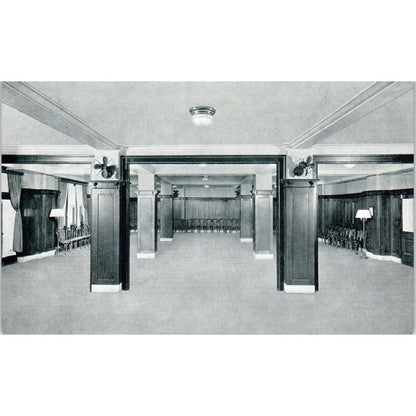Hotel Continental - Continental Room Washington D.C. Original Postcard P1-16