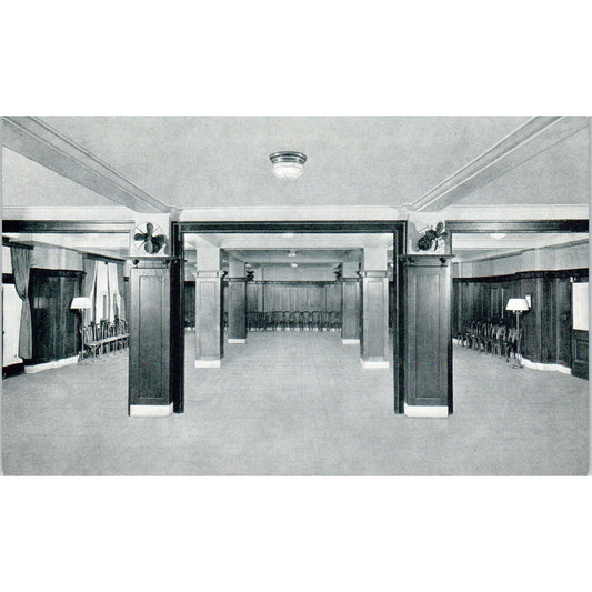 Hotel Continental - Continental Room Washington D.C. Original Postcard P1-16