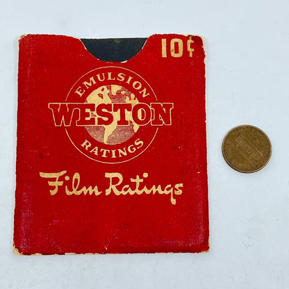 1940 Westin Emulsion Ratings Film Ratings Camera Phototherapy Book SC5