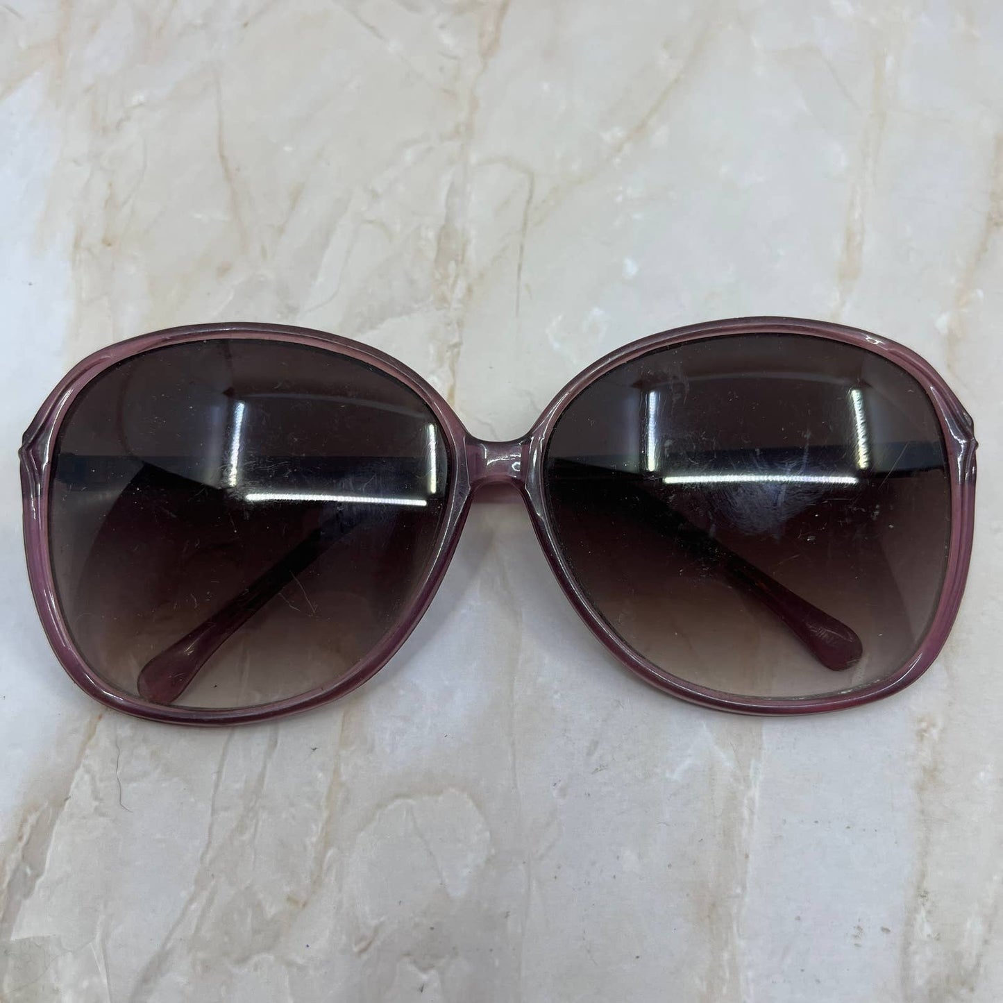 Retro Oversize Purple Sunglasses Eyeglasses Frames TJ1-G4-5