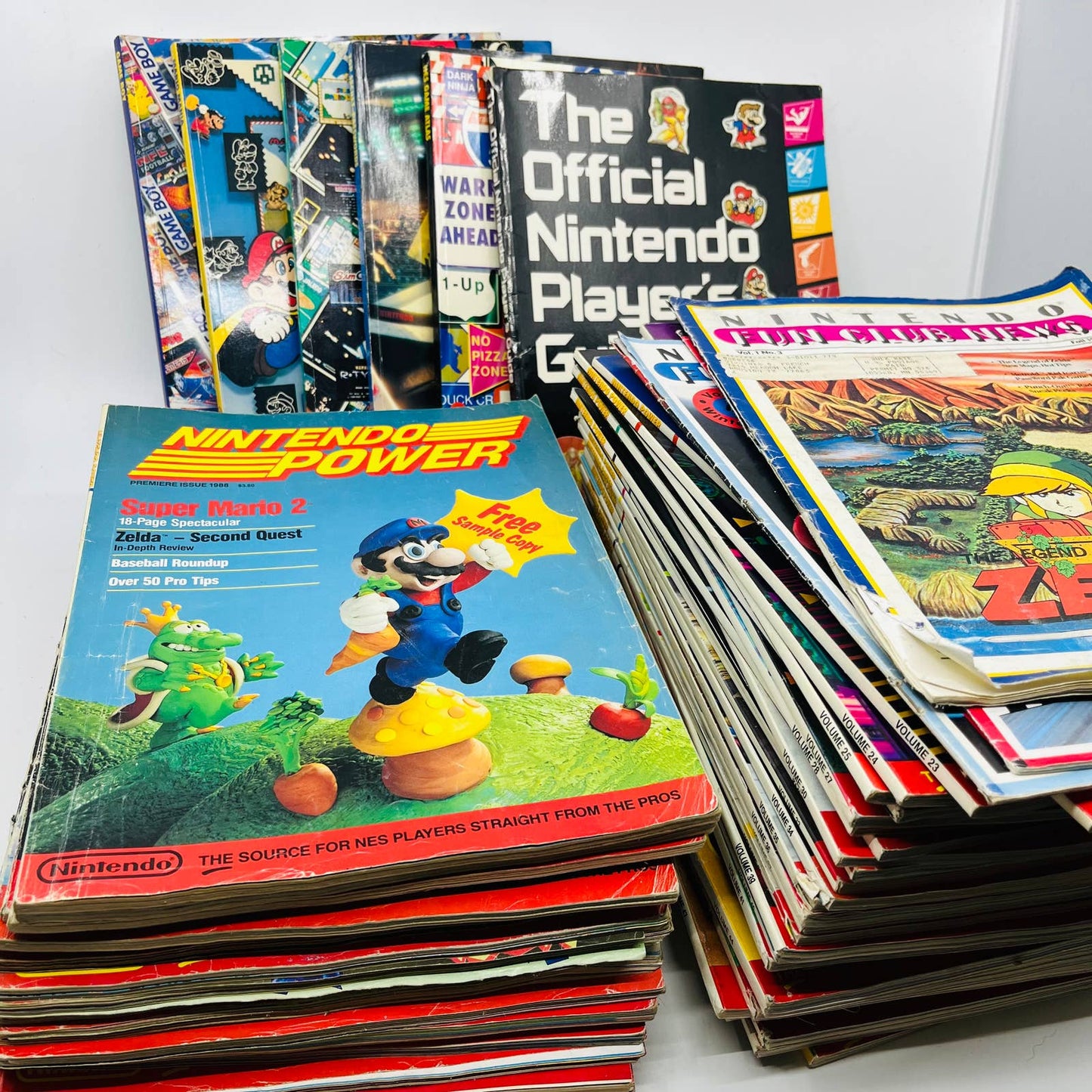 Nintendo Power Magazine Collection 1-51 w/ ALL Inserts Posters & Strategy Guides