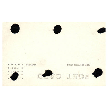 Quarter Deck Seas - Original Postcard RPPC TJ8-4