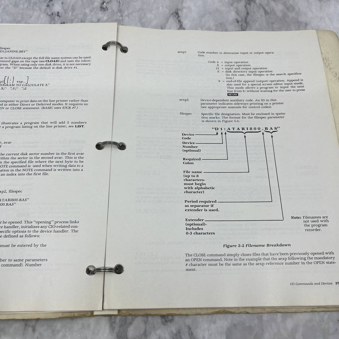 Original 1979 Atari 400/800 Personal Computer Owner's Manual TJ7