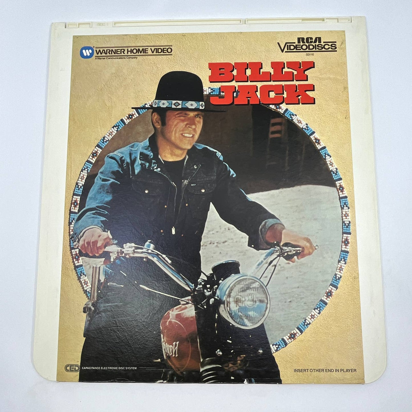 Billy Jack RCA SelectaVision - CED VideoDisc TG2