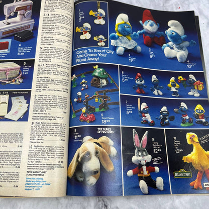 1982 JC Penny Christmas Wish Book Catalog - Great Vintage Toys & Gifts S3