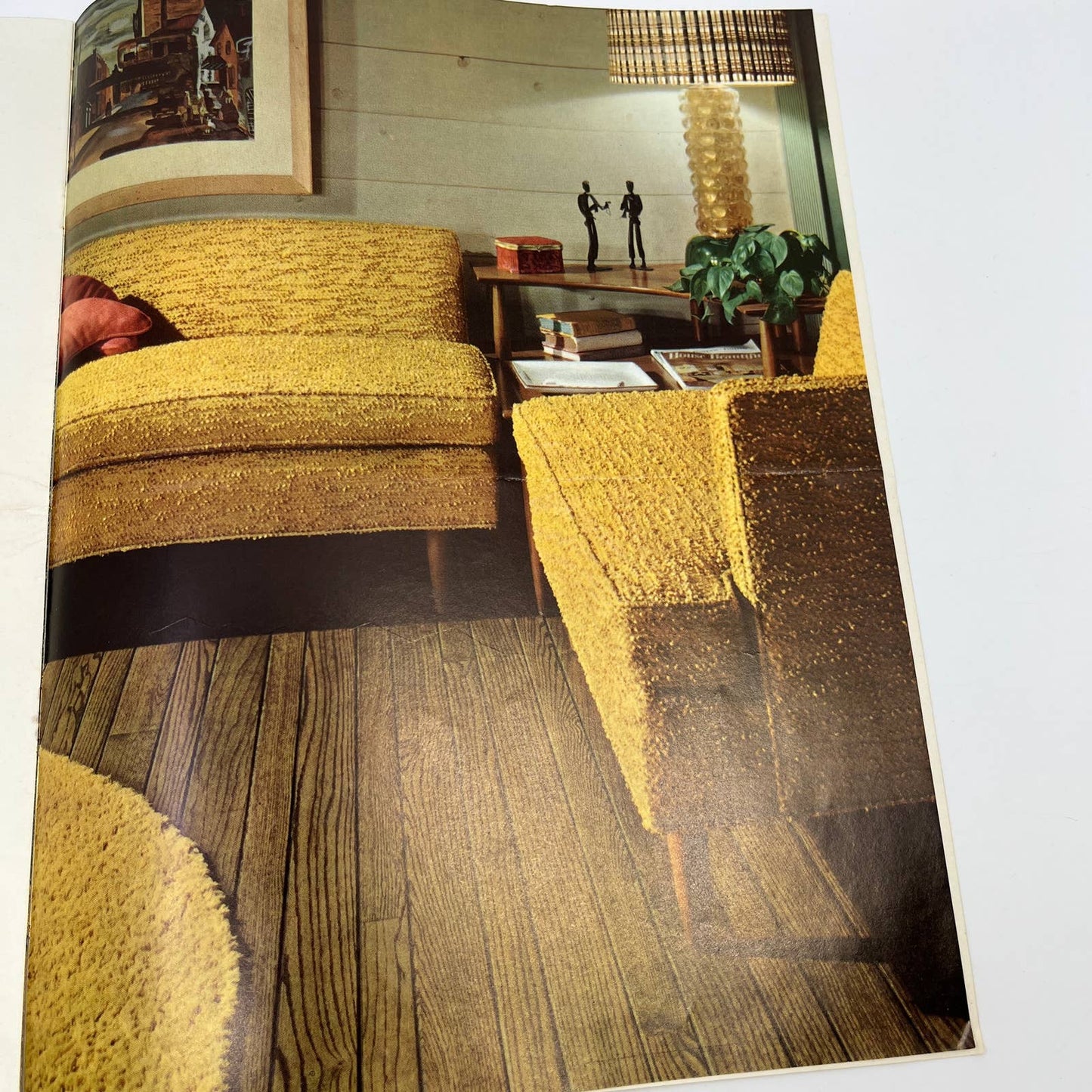 1957 MCM Kentile Bruce Hardwood Floors Advertising Pattern Booklet Brochure TH7