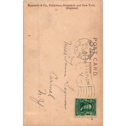 The Blue Bells of Scotland 1906 Original Postcard TK1-P13