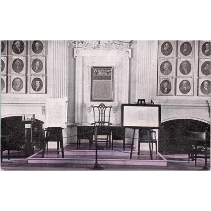 Independence Hall Philadelphia c1910 Original Postcard P1-13