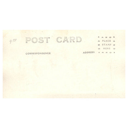 Man O' War Battleship - Original Postcard RPPC TJ8-4