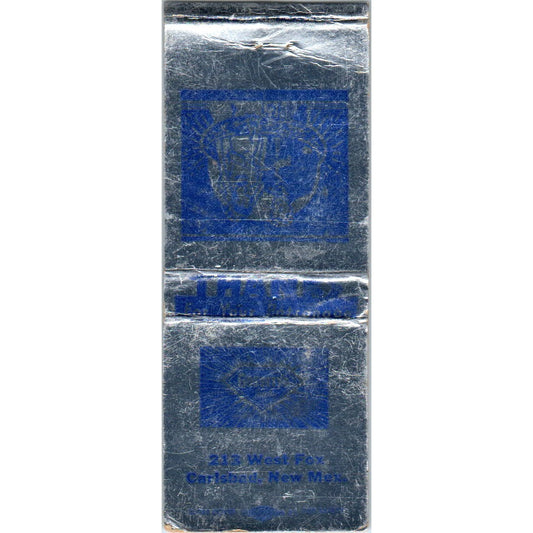 Gossett's Jewelry Carlsbad New Mexico Advertising Matchbook Cover MM9-4