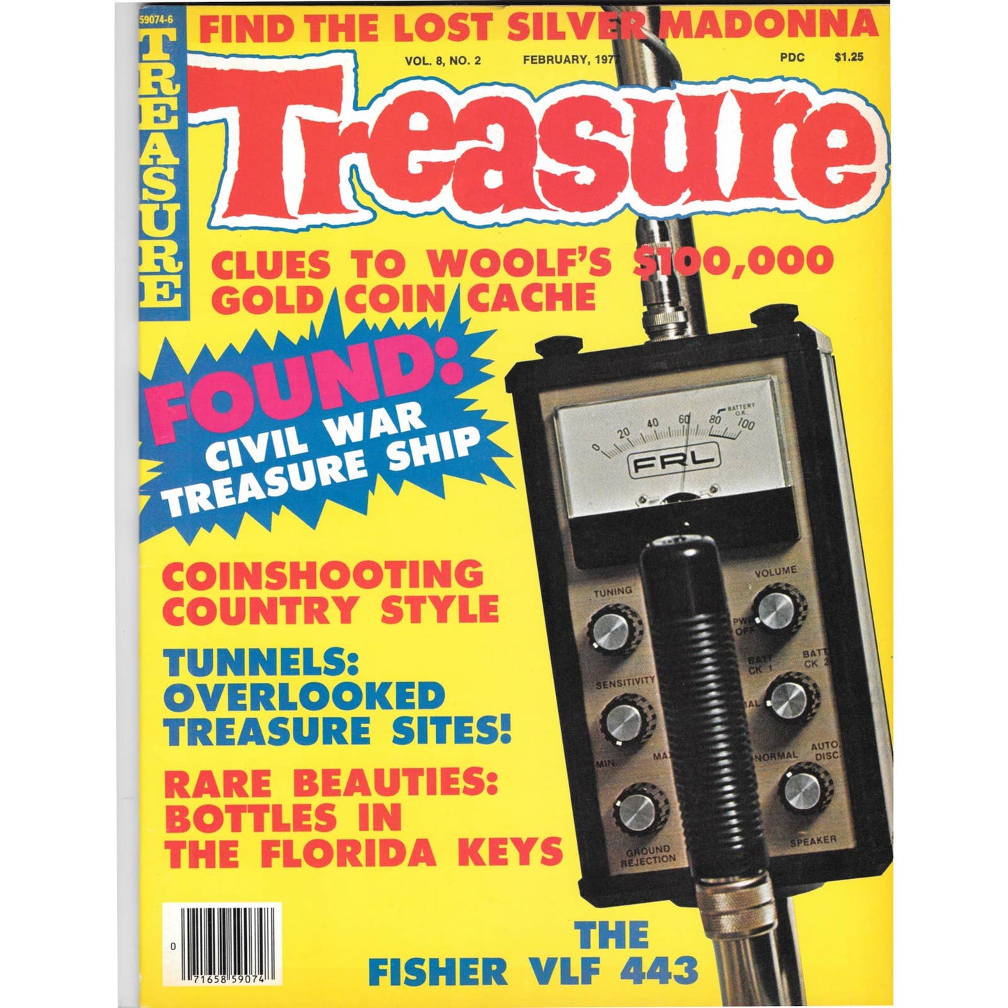 Treasure Magazine - Treasure Hunting Metal Detecting Feb 1977 M3
