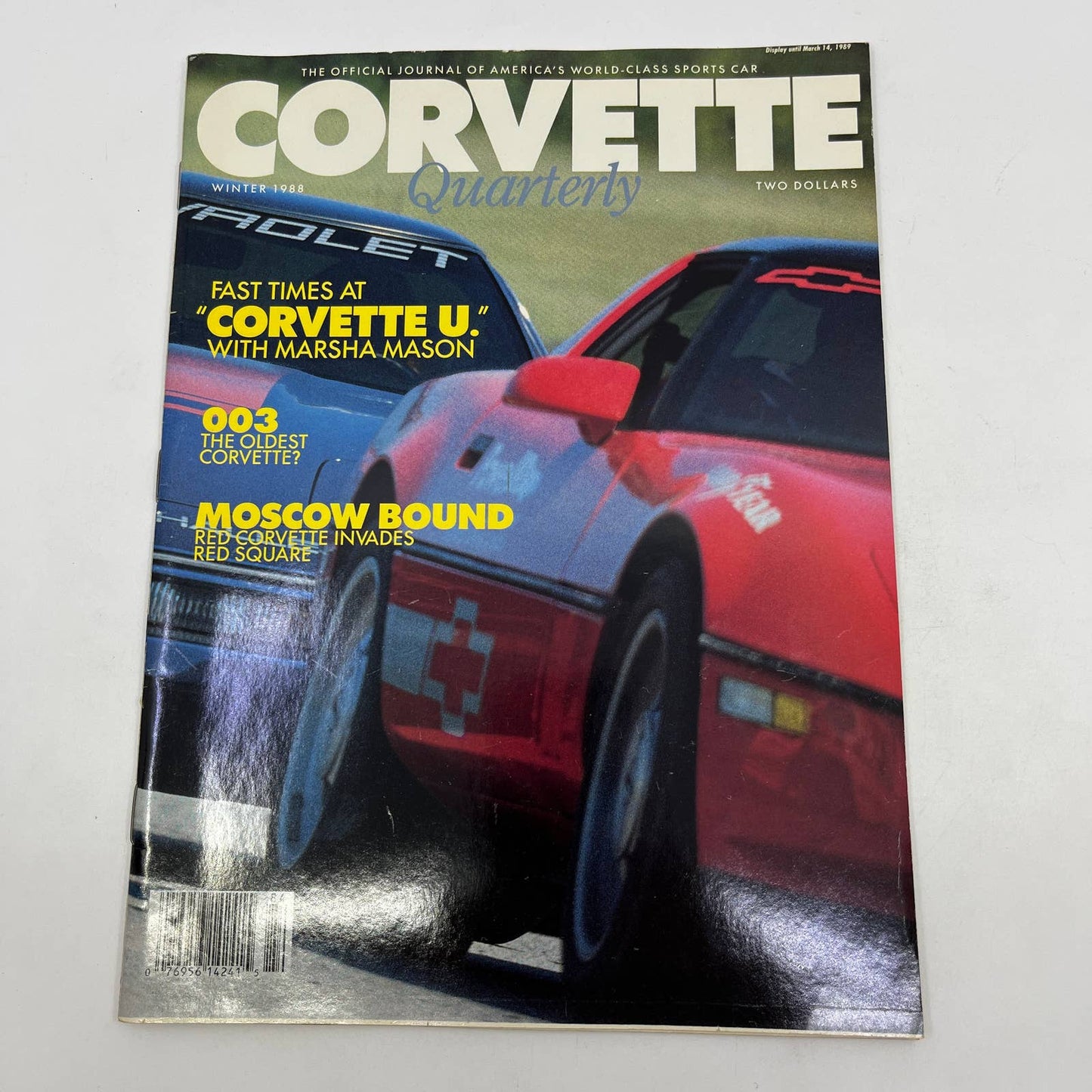 1988 Winter - Corvette Quarterly Magazine THE UNIVERSITY OF CORVETTE TG1