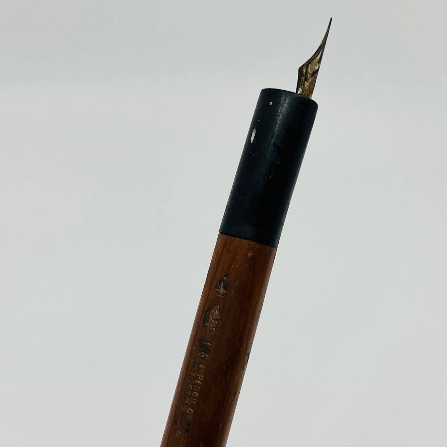 Vintage Fountain Dip Pen Wood #4 Eagle Pencil Co SB9