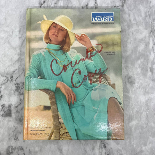 Montgomery Ward 1974 Spring & Summer Catalog Kansas City MO Hardcover S3