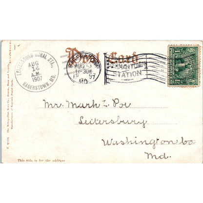 FC Cathedral St Peter's & St Paul Philadelphia PA 1907 Original Postcard TJ9-P2