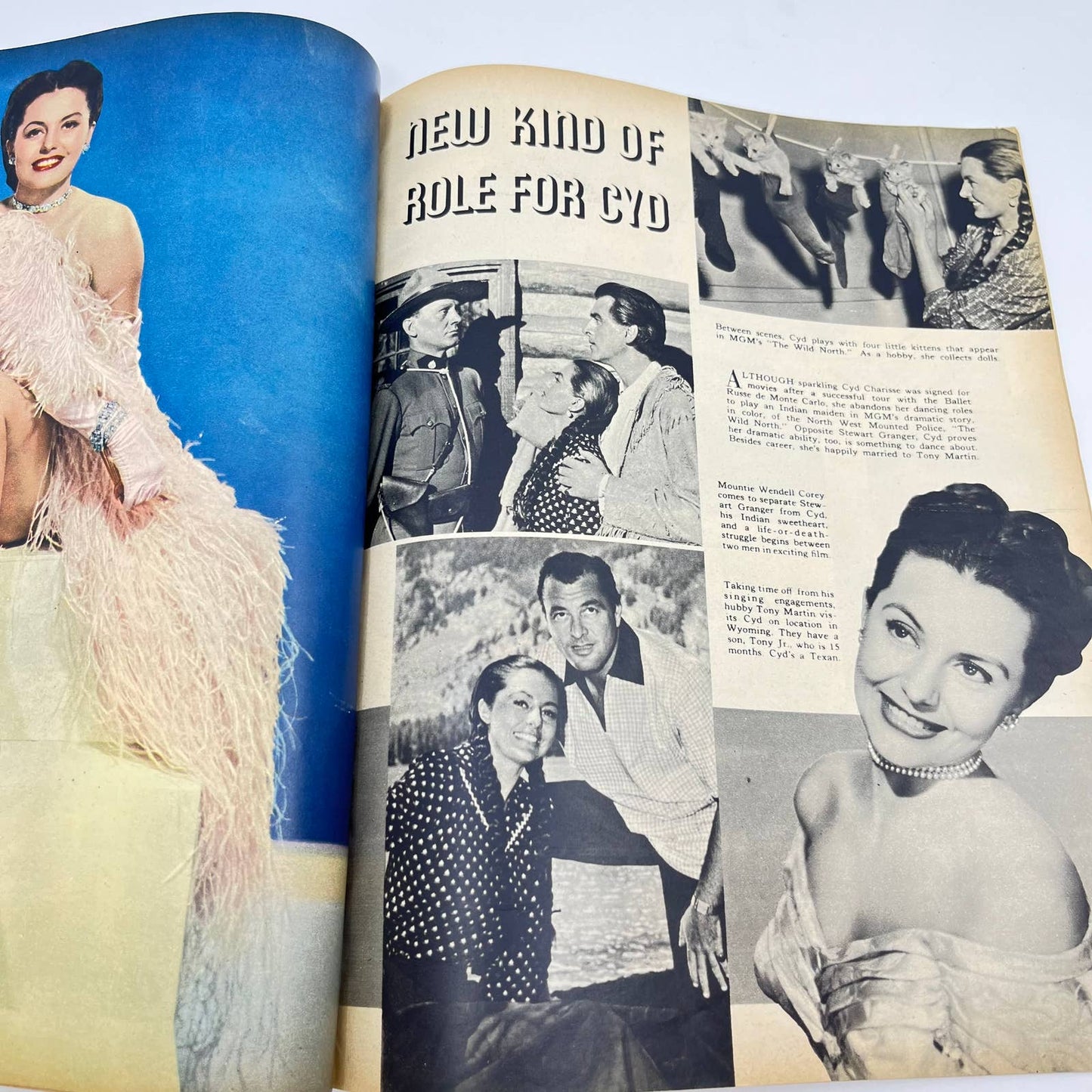 Silver Screen Magazine Maureen O´Hara Mitzi Gaynor Cyd Charisse Dec 1951 TC6