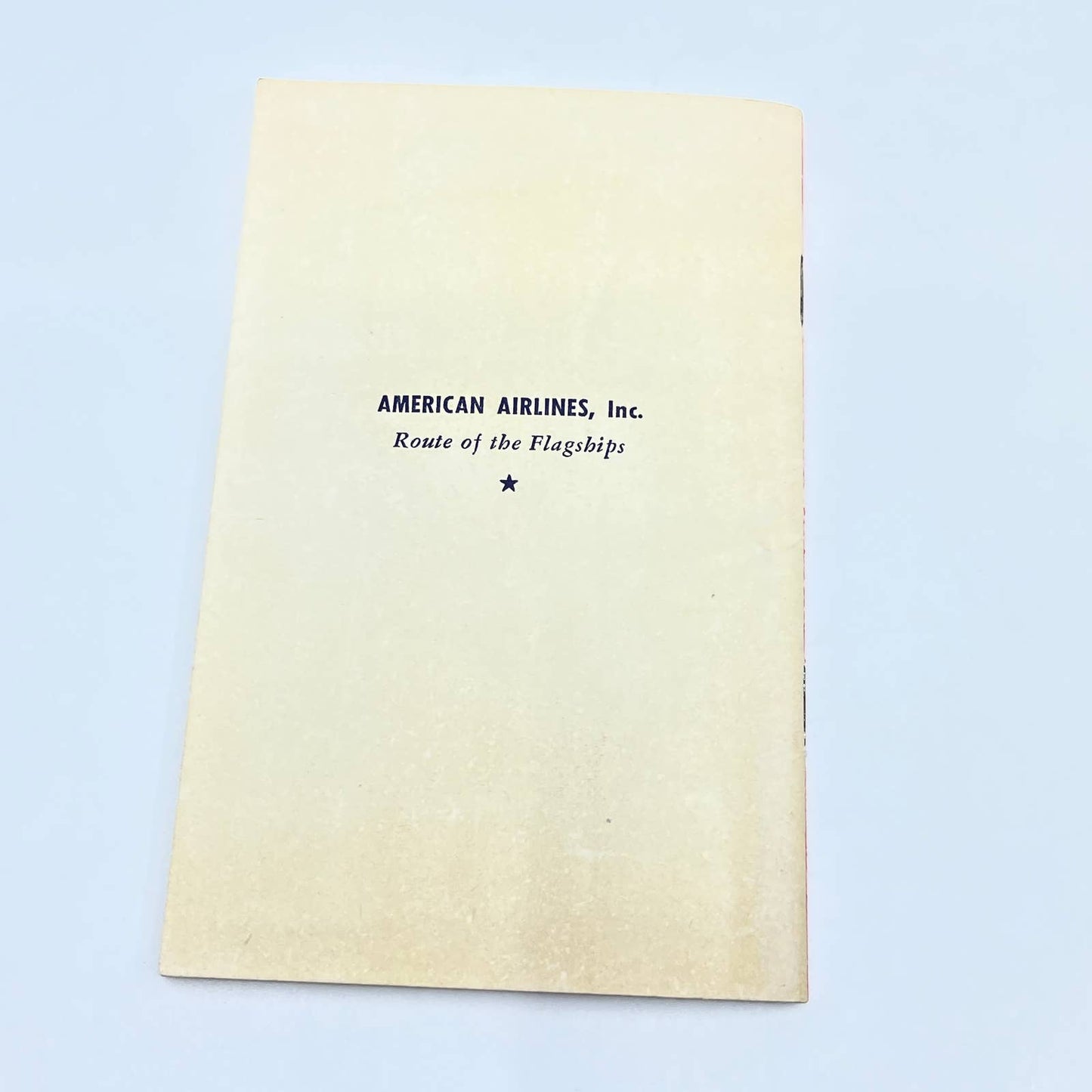 1950s Fifty Flagship Recipes American Airlines Route of the Flagships Booj TG2